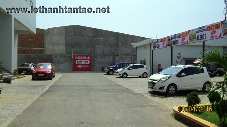 Bãi giữ xe ô tô căn hộ Lê Thành Twin Towers
