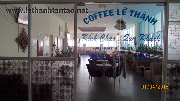 Cà phê căn hộ Lê Thành Twin Towers