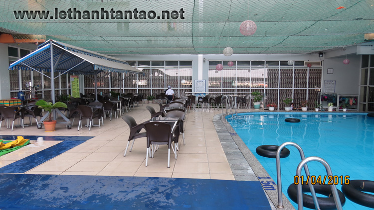 Hồ bơi căn hộ Lê Thành Twin Towers